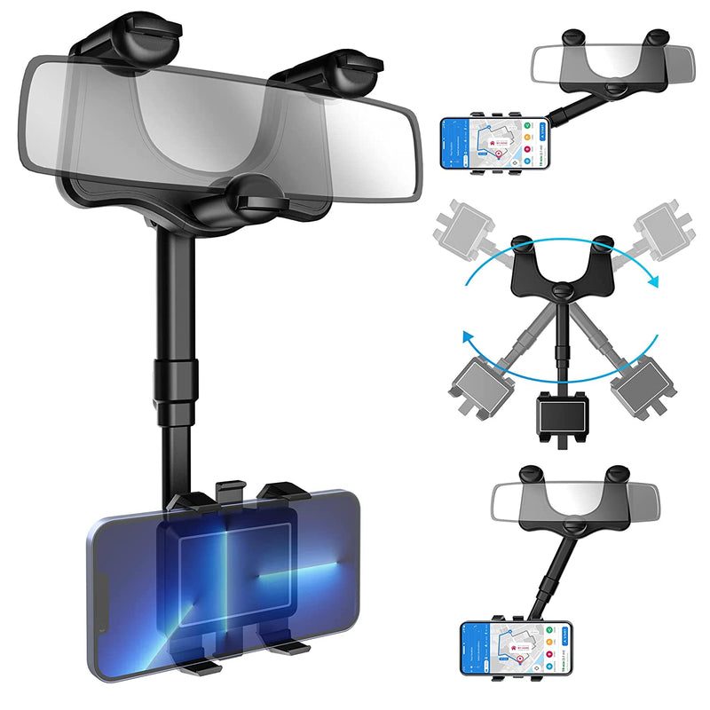 360°Rotatable and Retractable Car Phone Holder