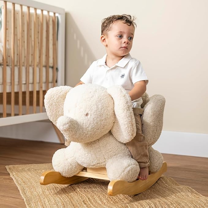 Cuddly Elephant Baby Rocker Ride