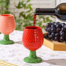 Strawberry Style Serving Glass