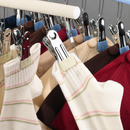 Multi Clothes Hanging Clip Rack