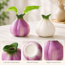 Onion Charm Ceramic Flower Vase