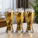 Football Trophy Design Glass Mug