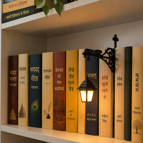Aesthetic Bookshelf Hanging Lantern