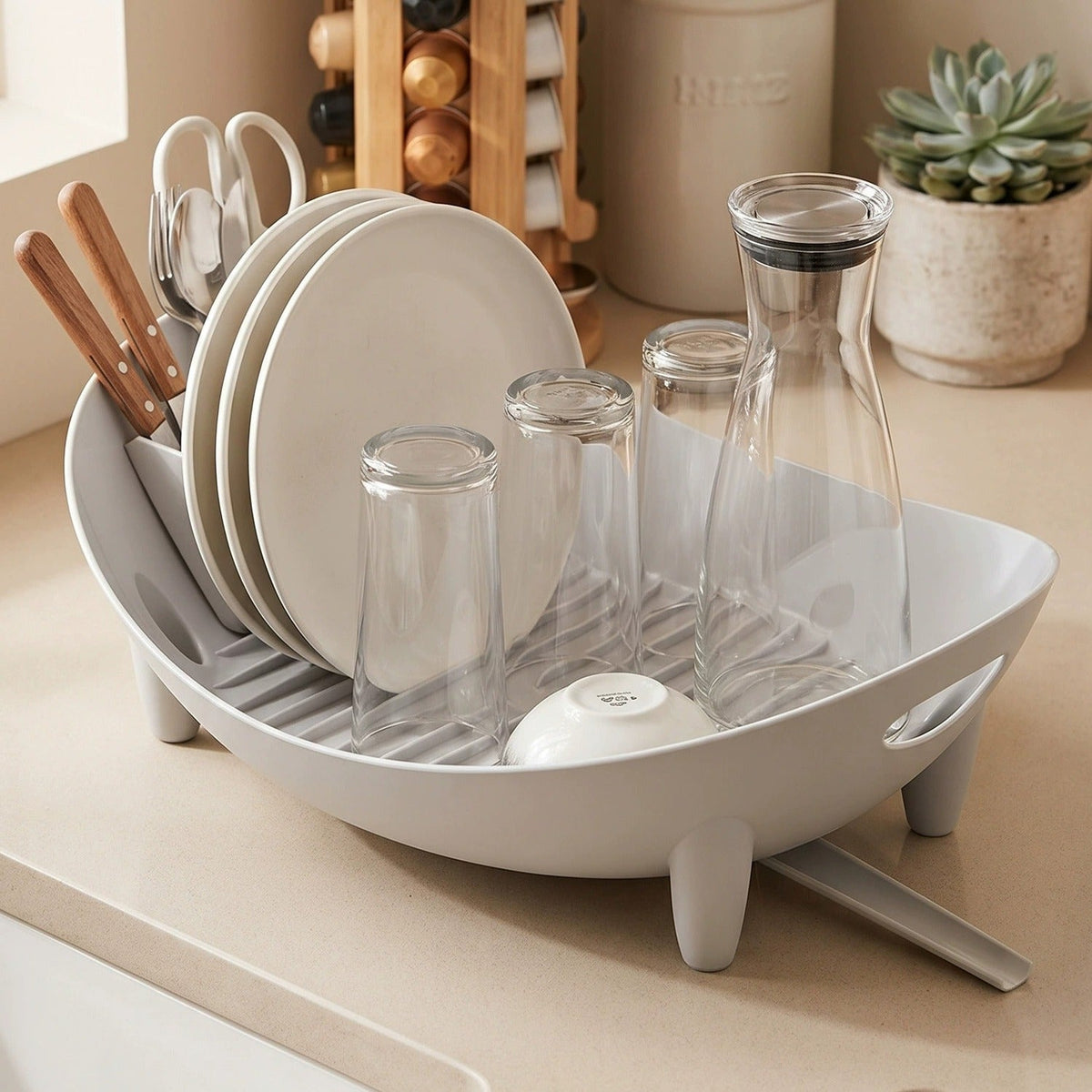 Multipurpose Kitchen Utensil Rack