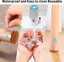 Noise free Transparent Chair Leg Floor Protectors