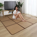 Foldable Multi-Use Rattan Comfort Mat