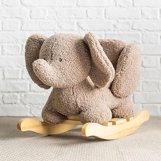 Cuddly Elephant Baby Rocker Ride