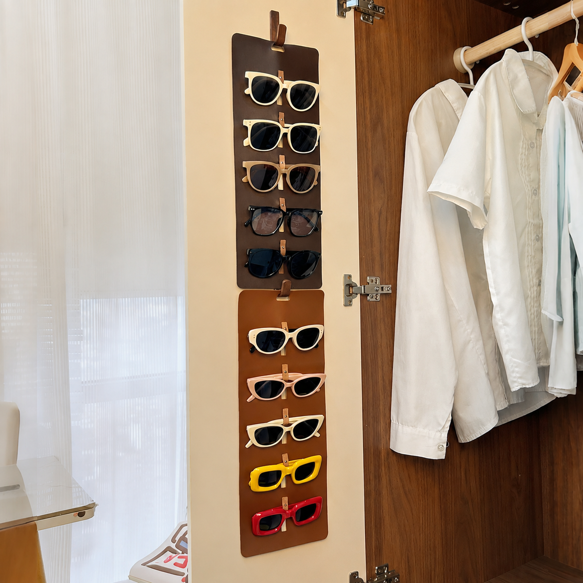 Wall Mount Eyewear Holder