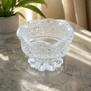Elegant Crystal Serving Bowl