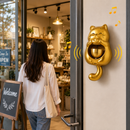 Golden Kitty Door Bell