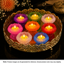 Colorful Lotus Decorative Diya