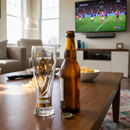 Football Trophy Design Glass Mug