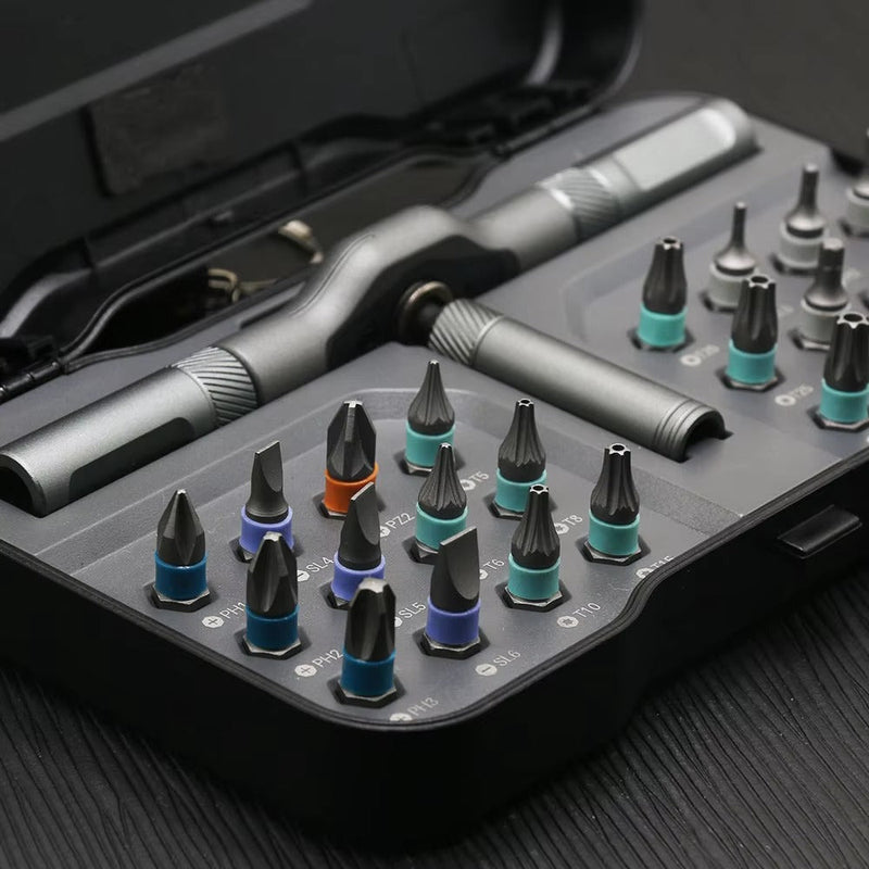 Push Rotating Screwdriver Multi-Function Rotating Screwdriver Set