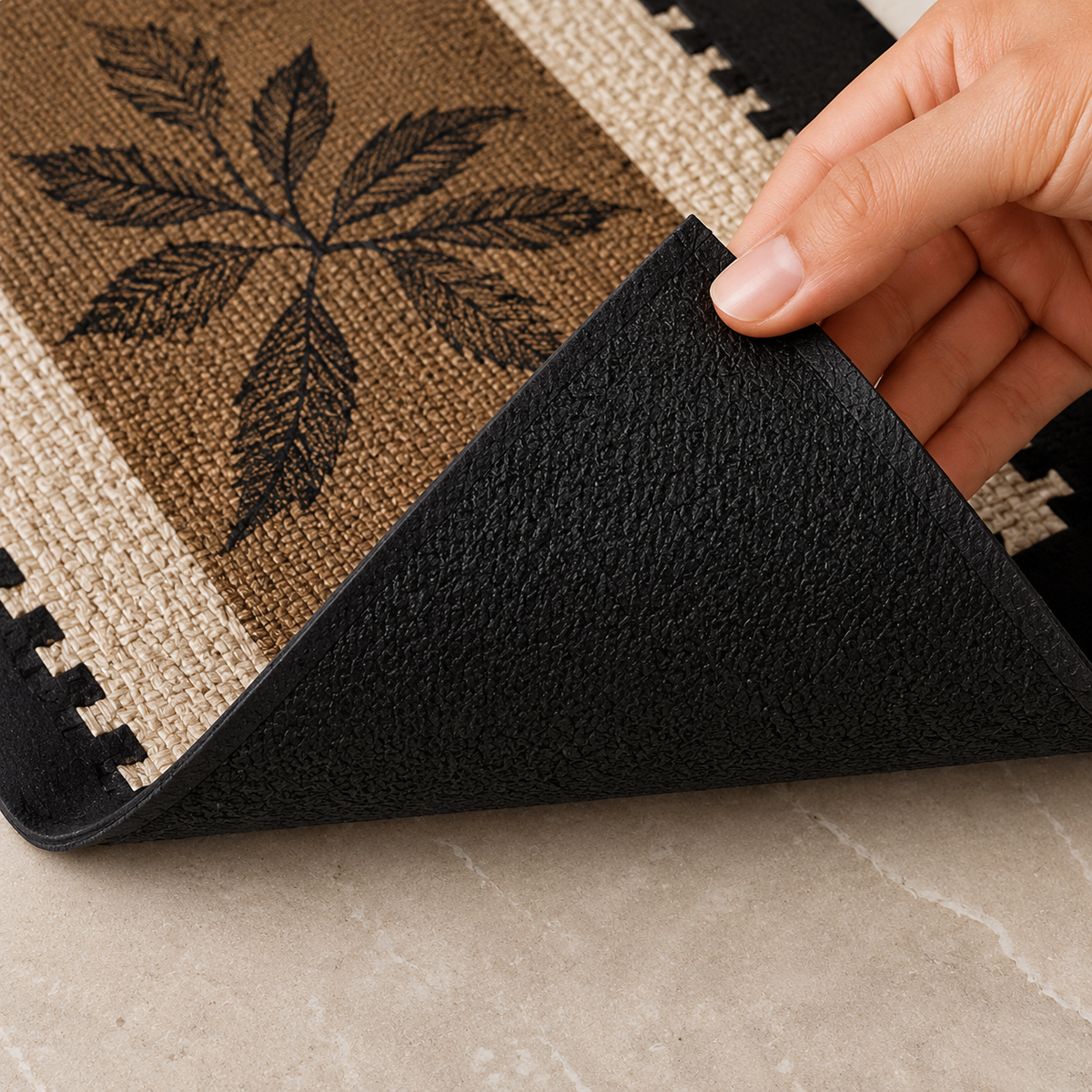 EasyClean L Shape Kitchen Mat