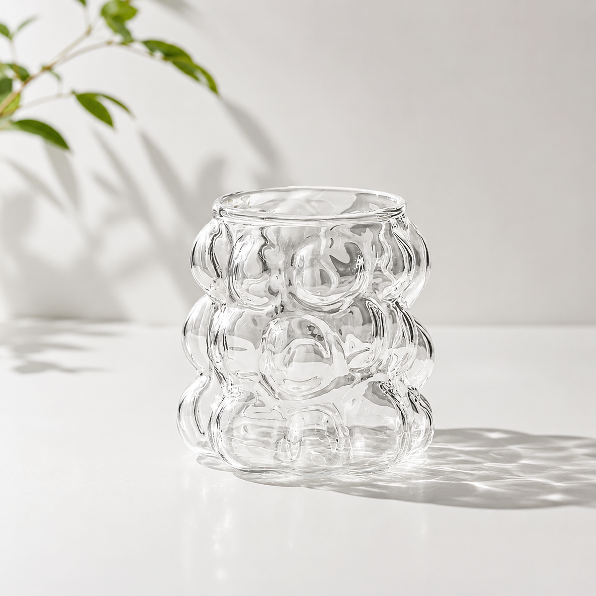 Cute Aesthetic Glass Coffee Cup
