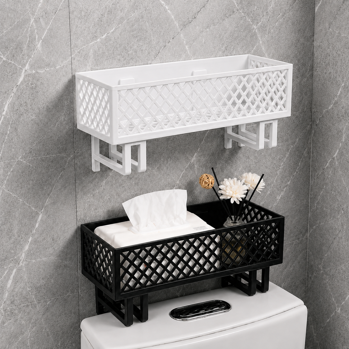Bathroom Essentials Storage Rack