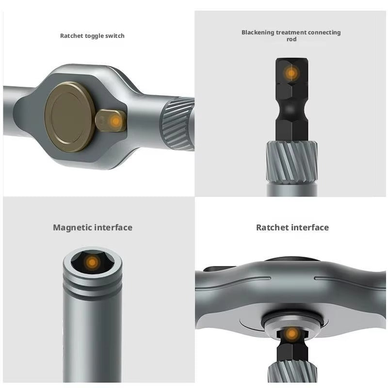 Rotatable Screwdriver Multi-Function Rotating Screwdriver Set