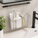Transparent Door Storage Rack