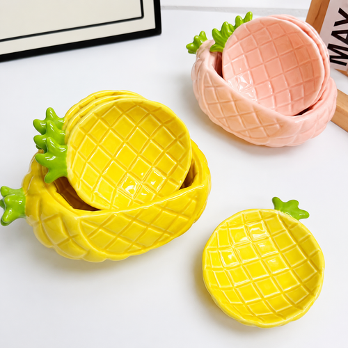 Elegant Pineapple Shaped Serving Dish