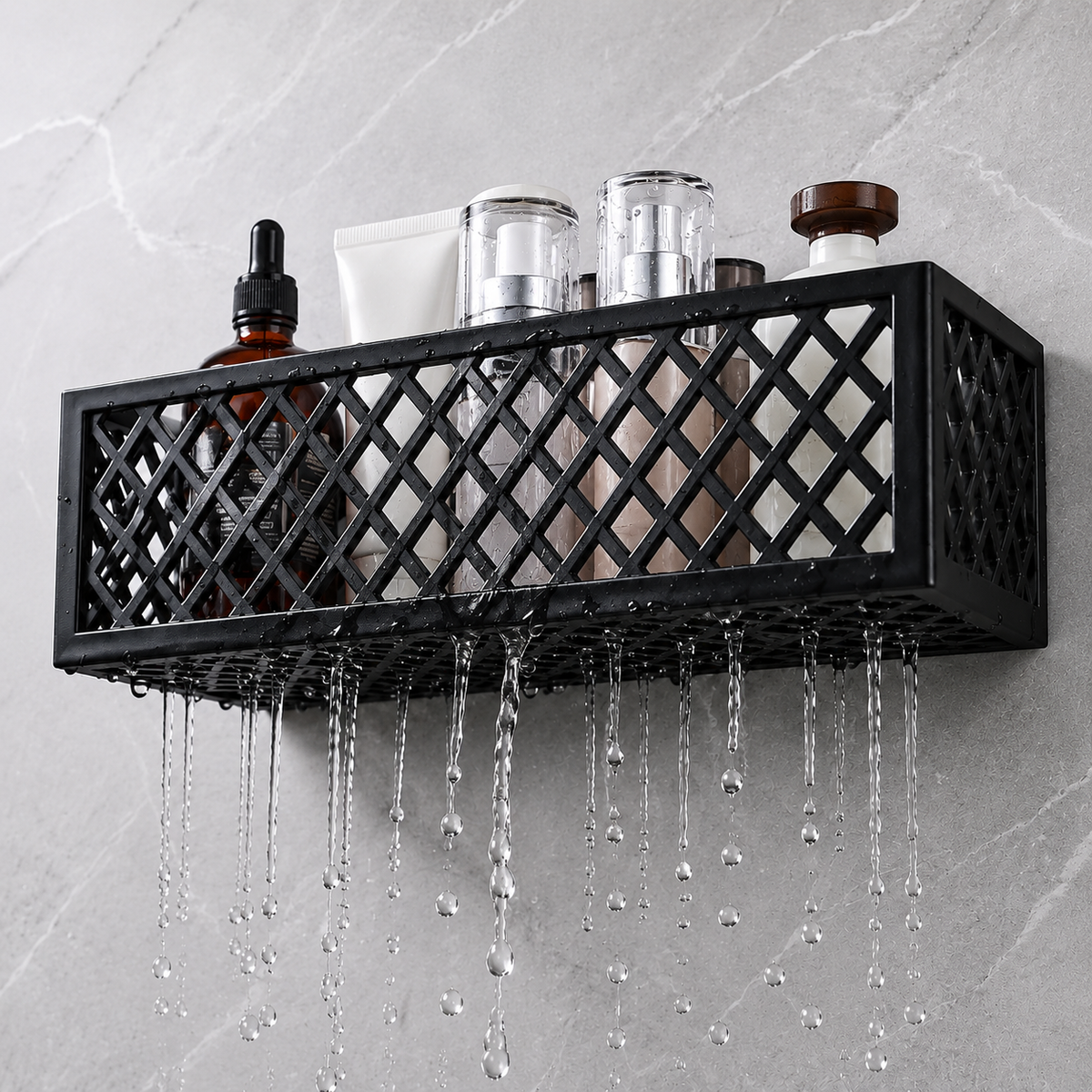 Bathroom Essentials Storage Rack