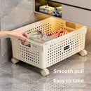 Rolling Utility Storage Basket