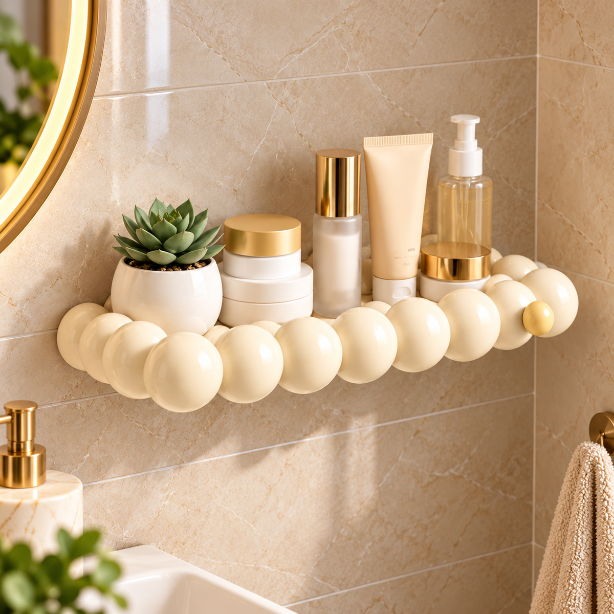 Cute Wall-Mounted Storage Organizer