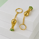 Football World Cup Trophy Keychain