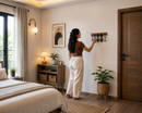 Woden Wall-mounted Glasses Holder
