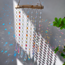 Rainbow Whimsy Crystal Suncatcher