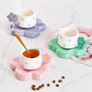 Premium Floral Design Cup Set