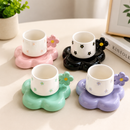 Premium Floral Design Cup Set