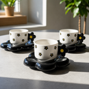 Premium Floral Design Cup Set