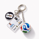 World Cup Legend Card with Football Keychain