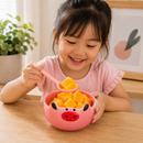 Cute Piggy Food Bowl Chopstick Set