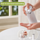 4 In 1 Travel Toiletry Dispenser Bottle