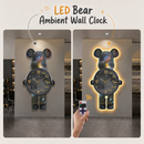 LED Bear Ambient Wall Clock