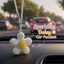 Sparkling Daisy Car Pendant