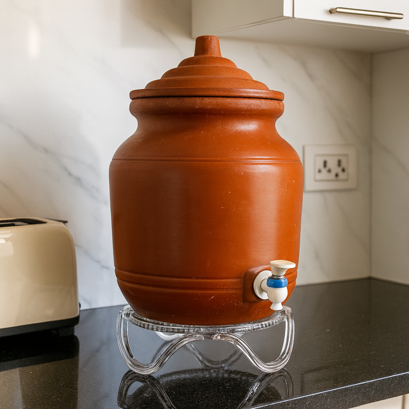 Crystal Curve Pot Base Stand