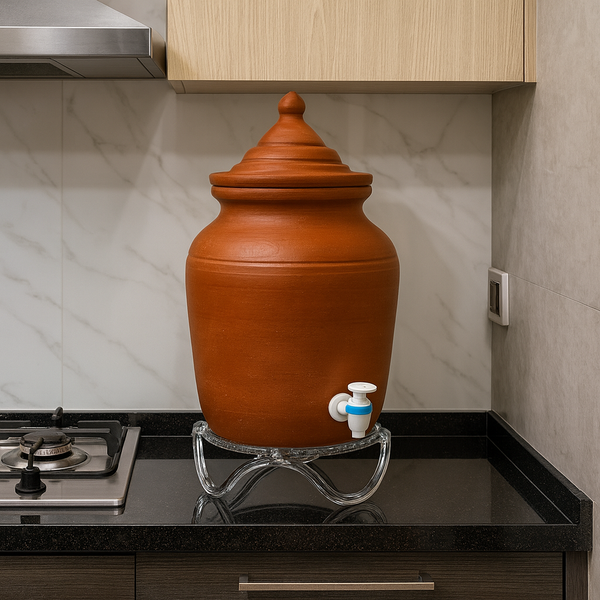 Crystal Curve Pot Base Stand