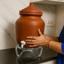 Crystal Curve Pot Base Stand