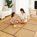 Foldable Multi-Use Rattan Comfort Mat