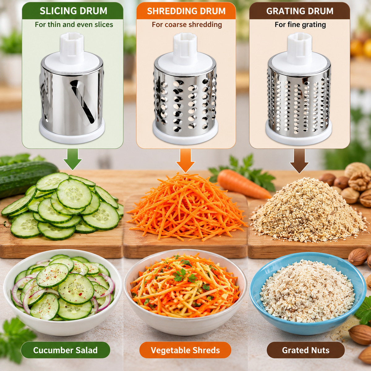 Multi-Function Vegetable/Cheese Grater