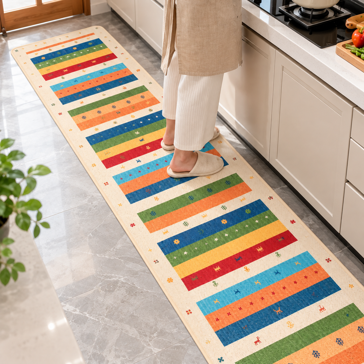 Colorful Kitchen Floor Mat