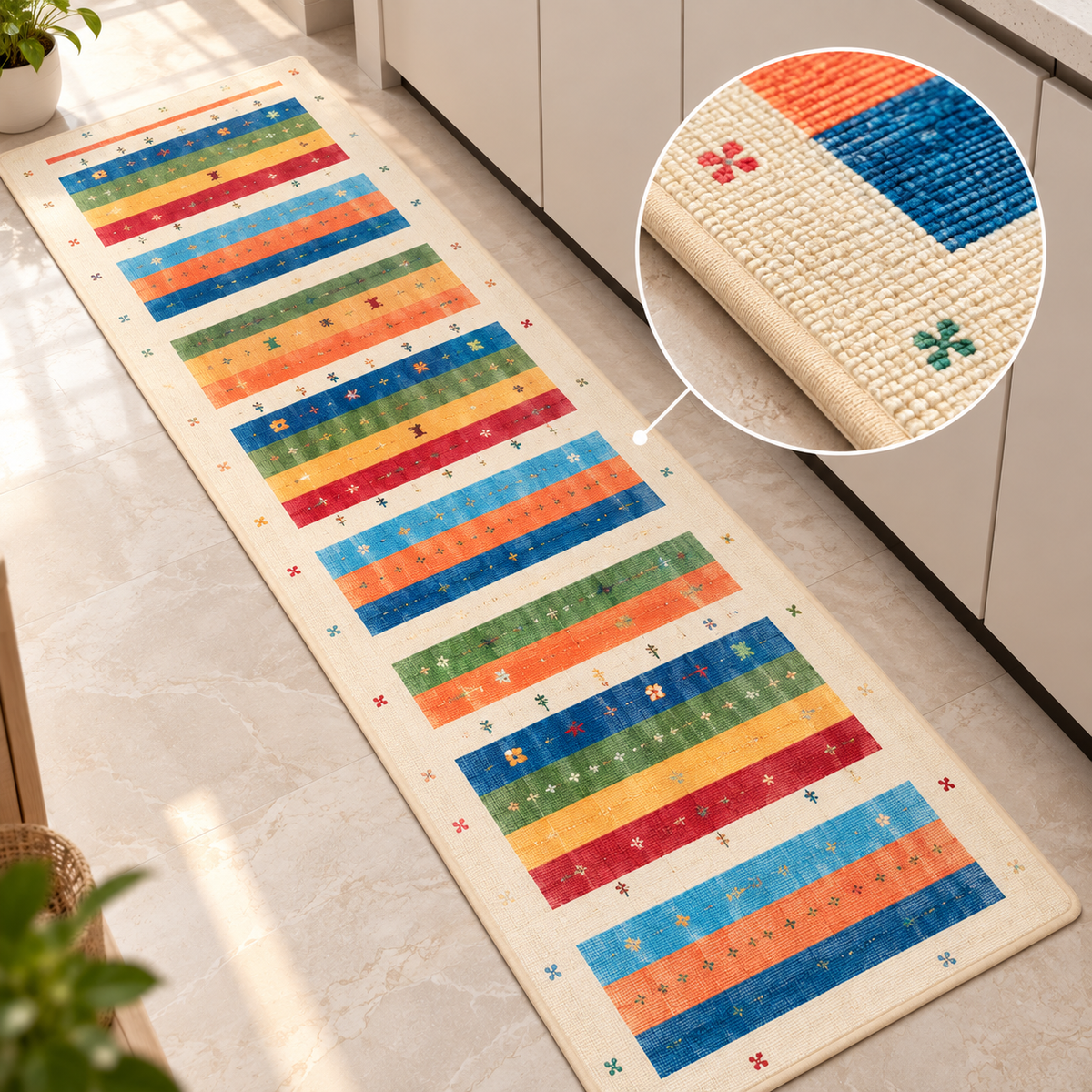 Colorful Kitchen Floor Mat