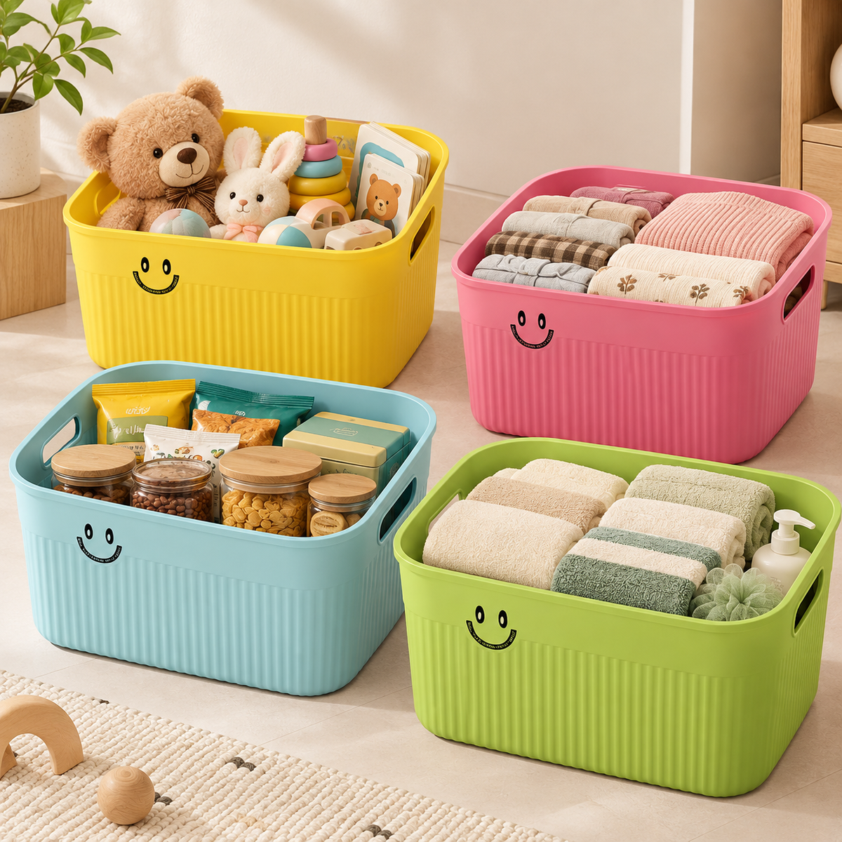 Colorful Stackable Storage Box