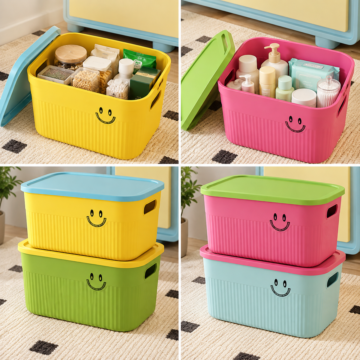 Colorful Stackable Storage Box