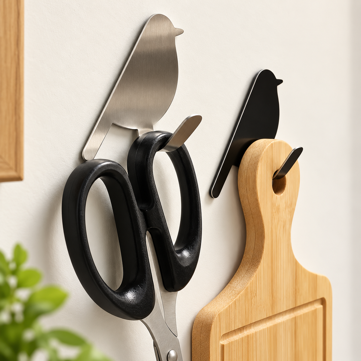 Cute Bird Design Wall Hook