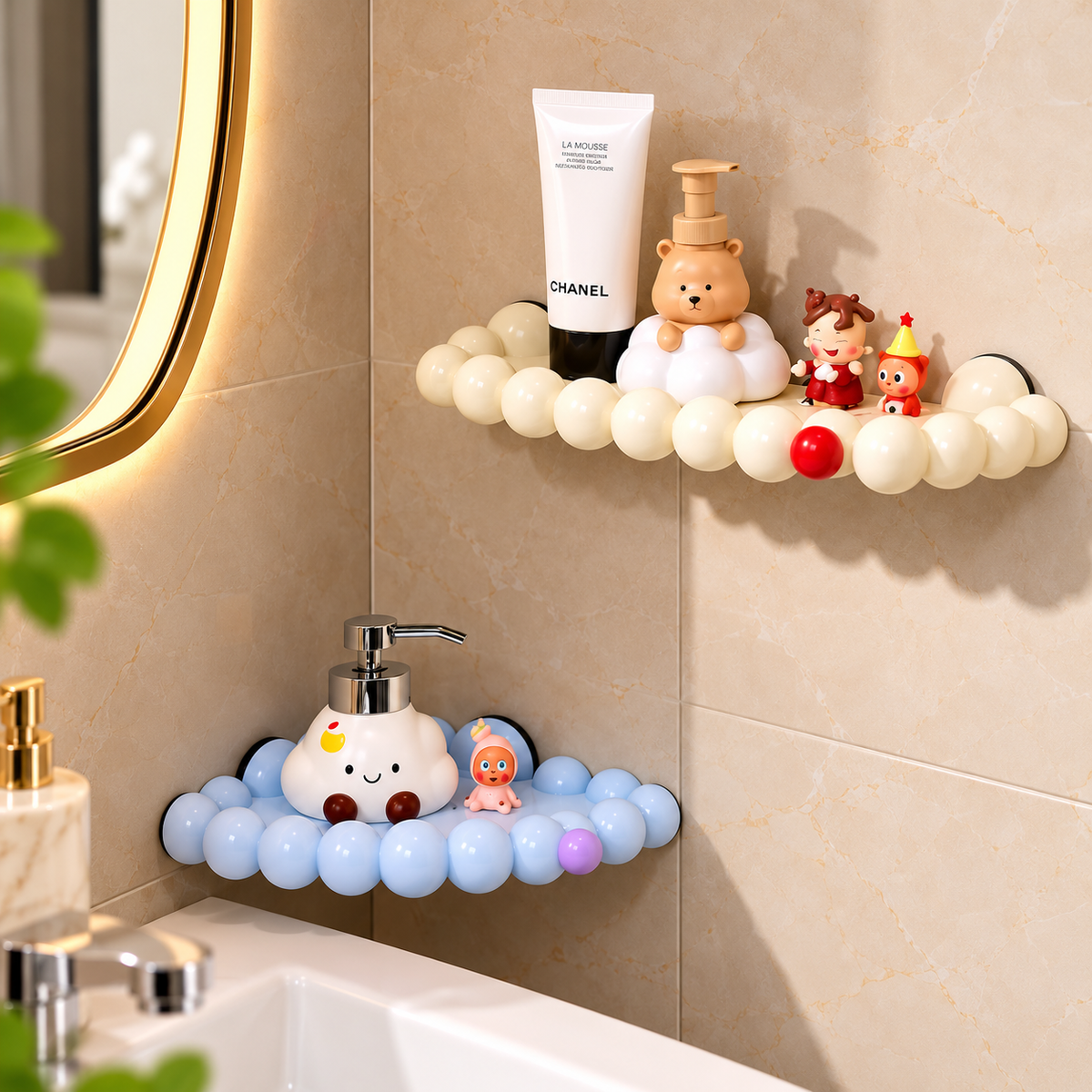 Cute Wall-Mounted Storage Organizer