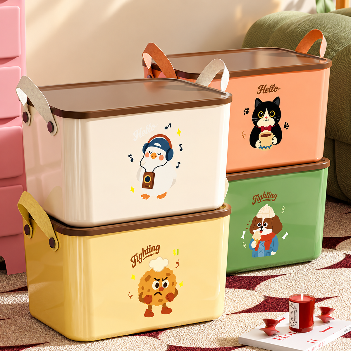 Cute Cartoon Storage Box
