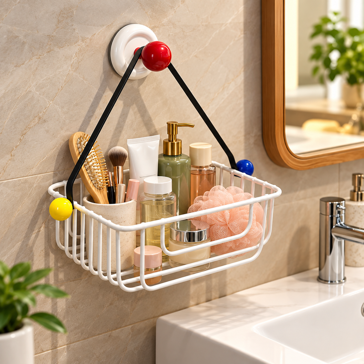 Cute Hanging Wall Utility Basket